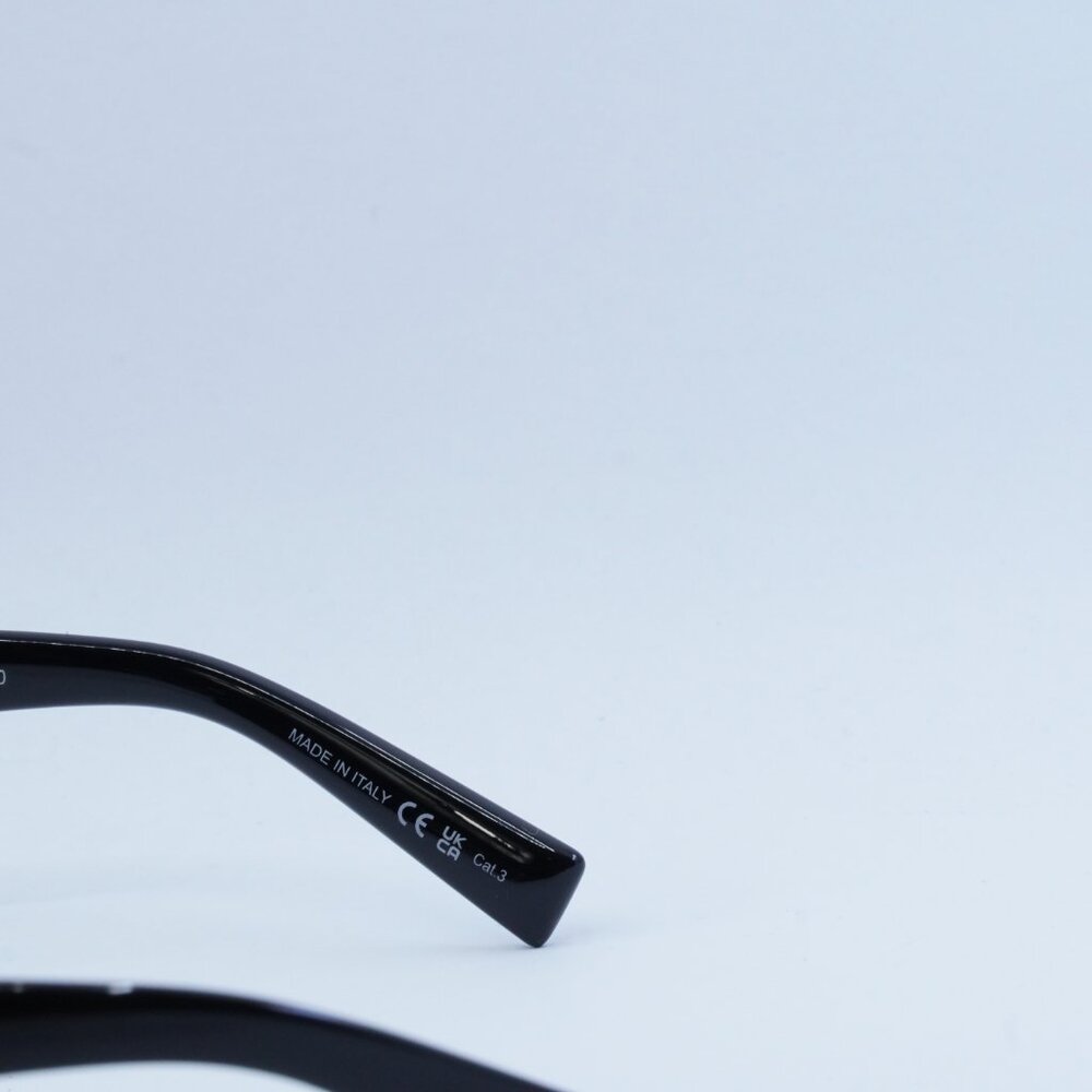Saint Laurent SL674 001 Sunglasses Black Square Frame, Black Lenses - Picture 7 of 12